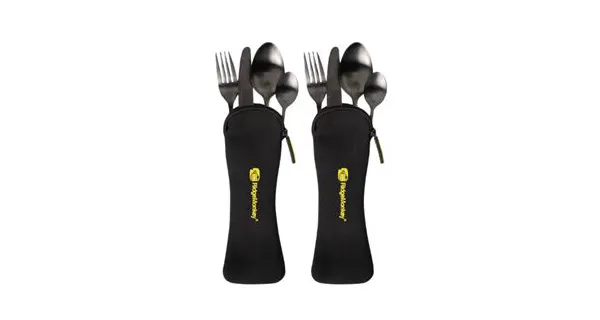 RIDGEMONKEY - Sada príborov DLX Cutlery Set Twin Pack